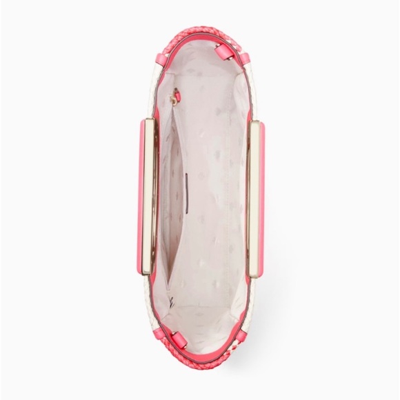 KATE SPADE ALEXIA CROSSBODY STRAW/LEATHER - Picture 6 of 12